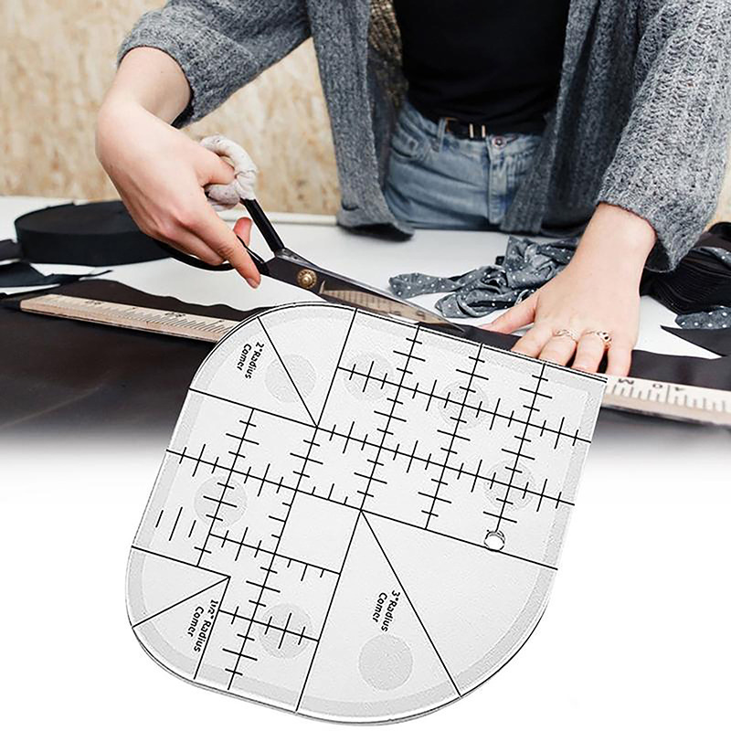 Curved Corner Cutter Quilt Rul - đánh giá và giá Quilting Ruler Square