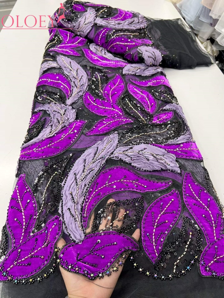 OLOEY Luxury African Sequins B - đánh giá và giá Sewing Velvet Fabric