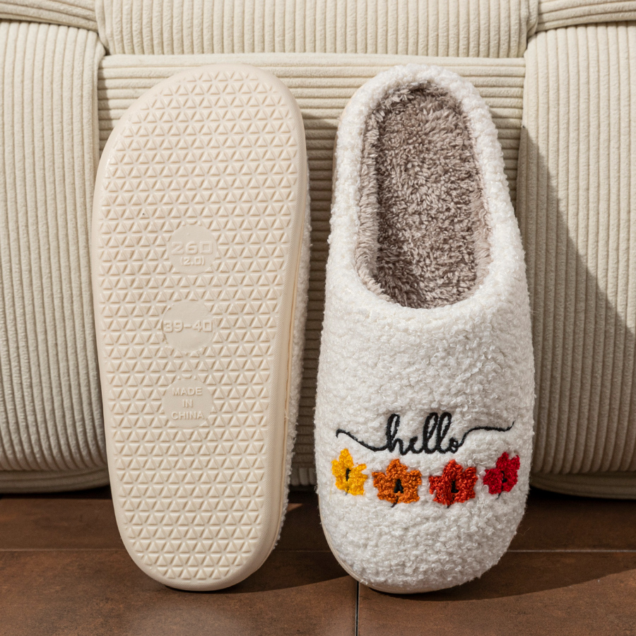 Winter Women's Slippers Indoor - đánh giá và giá Sewing Fabric