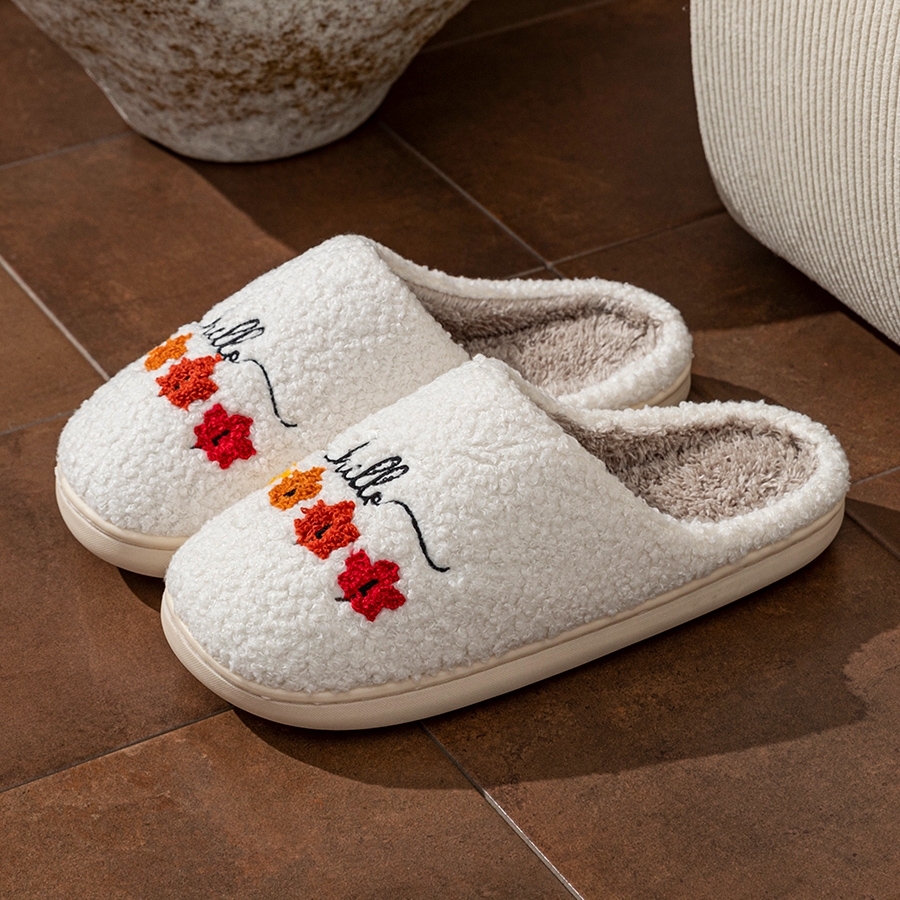 Winter Women's Slippers Indoor - đánh giá và giá Sewing Fabric