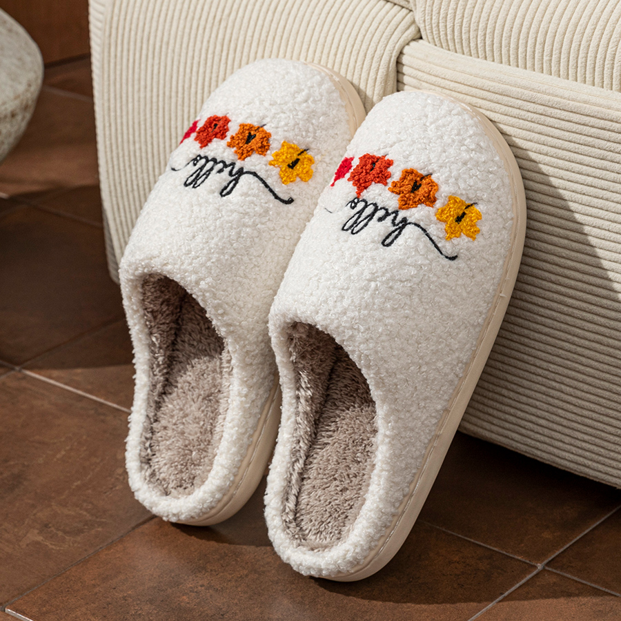 Winter Women's Slippers Indoor - đánh giá và giá Sewing Fabric