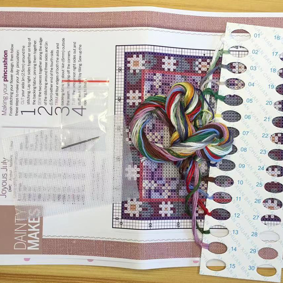 Cross Stitch Kits Stich Pin Cu - đánh giá và giá Sewing Pin Cushion
