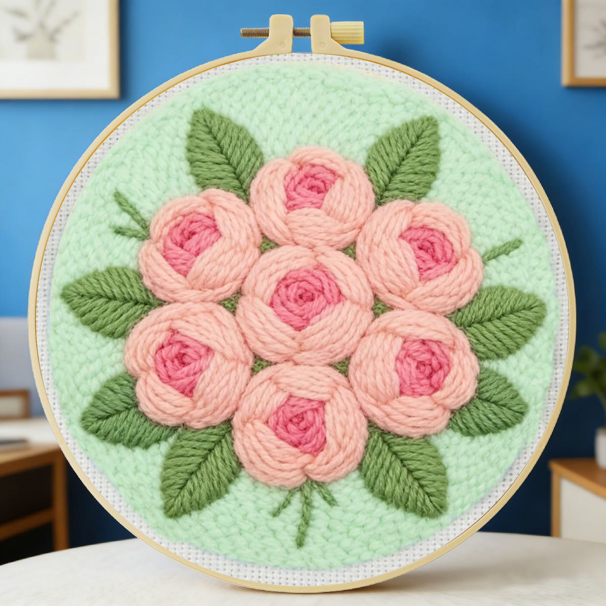 20X20CM/7.87inch Flower Punch  - đánh giá và giá Sewing Textile Art